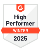 High Performer Winter of 2025 logo.